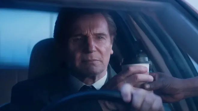 Liam Neeson in The Naked Gun